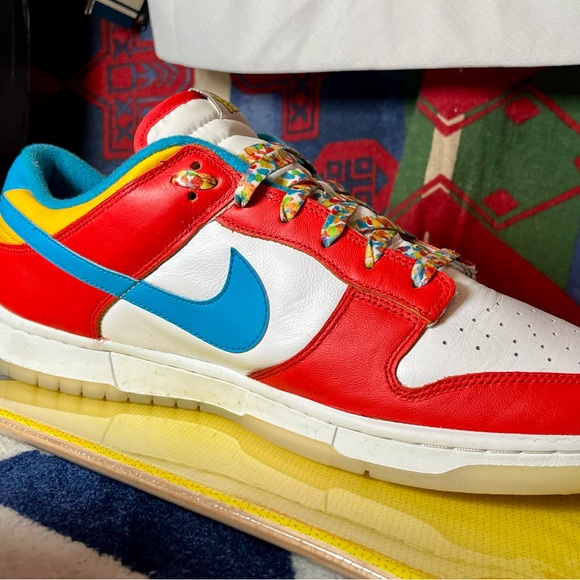 Nike LeBron James dunk low fruity pebbles Sz 13 - Picture 7 of 12